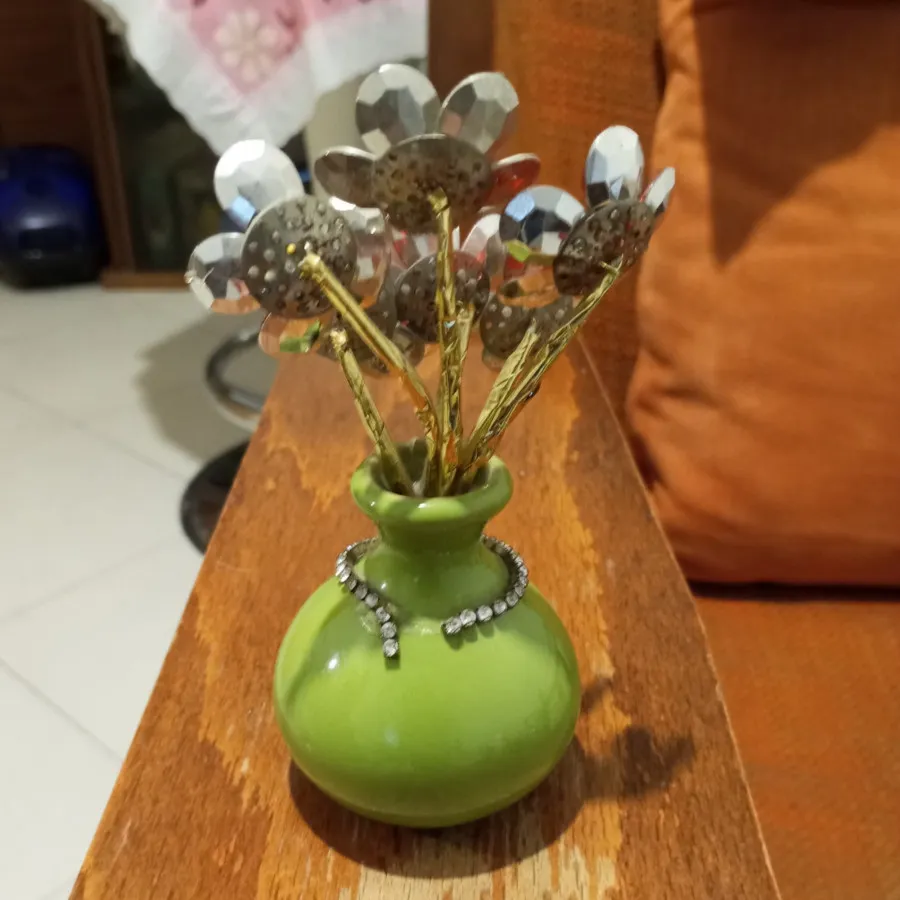 گلدان دکوری فانتزی