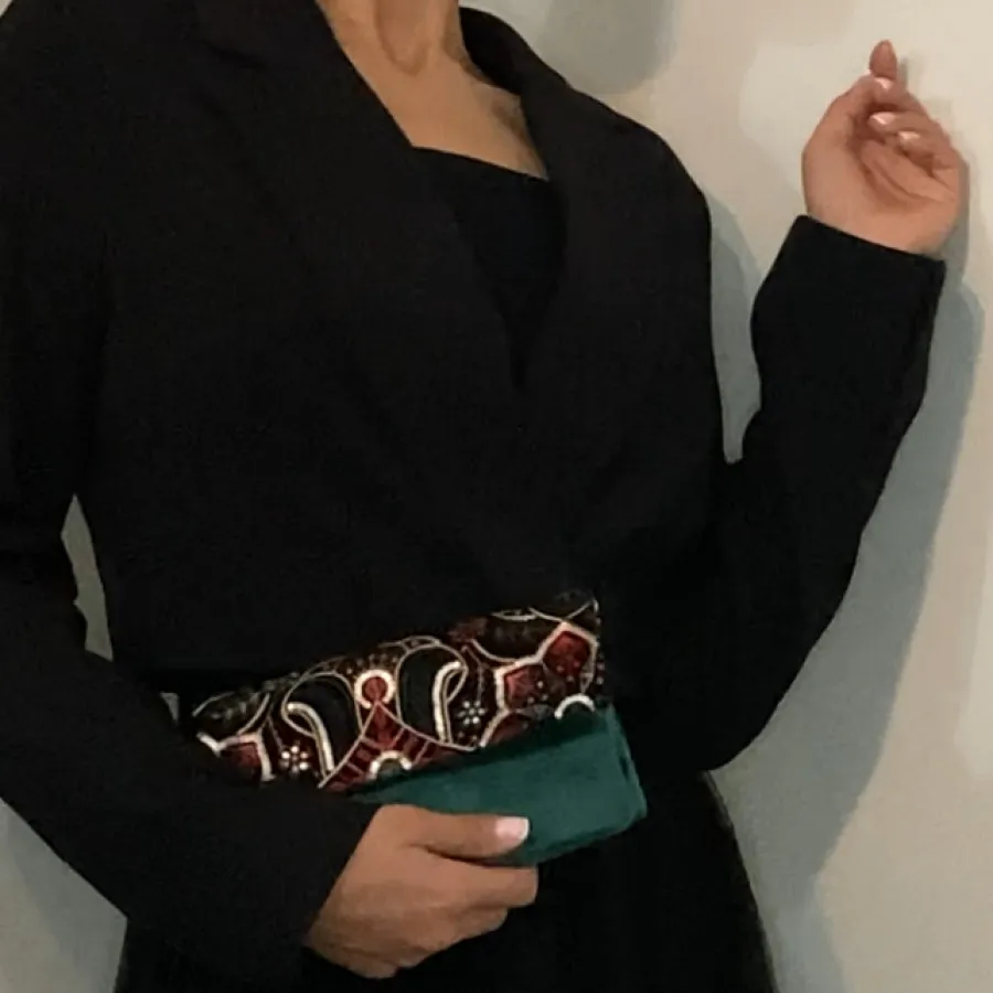 کیف کلاچ مخمل مجلسی