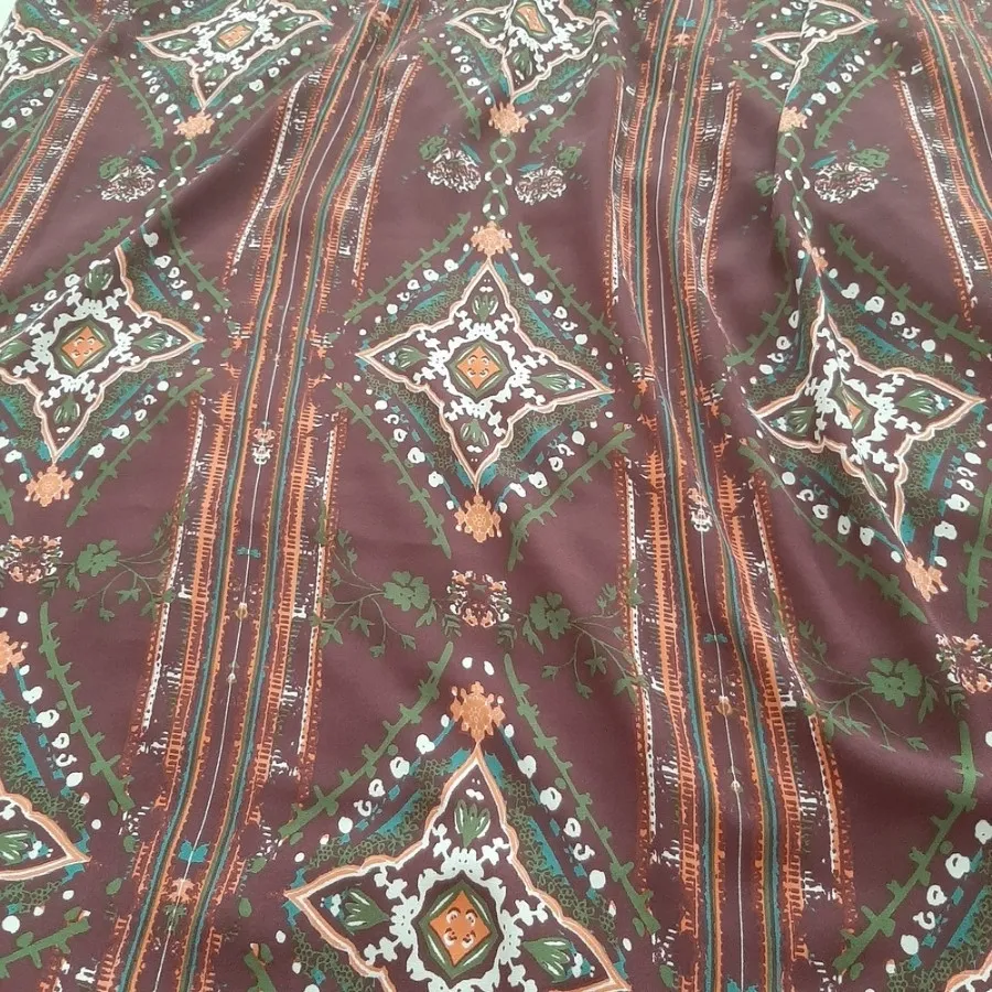 پارچه حریر طرح دار