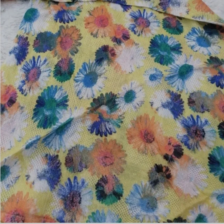 روسری سه گوش نخی