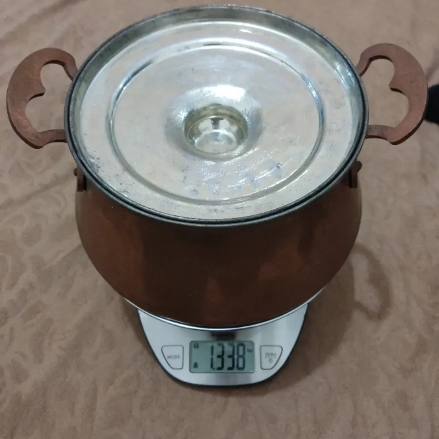 دو عدد قابلمه مسی