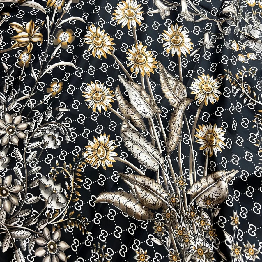 روسری مارک گوچی مشکی