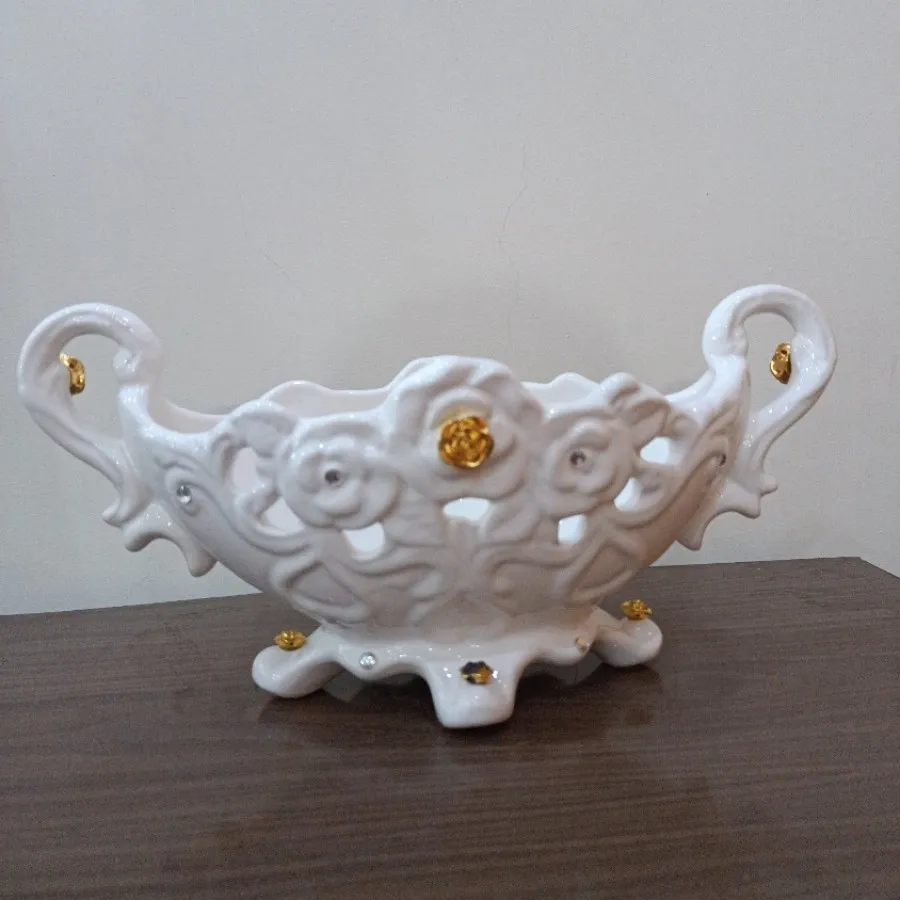 شکلات خوری چینی نگین دار