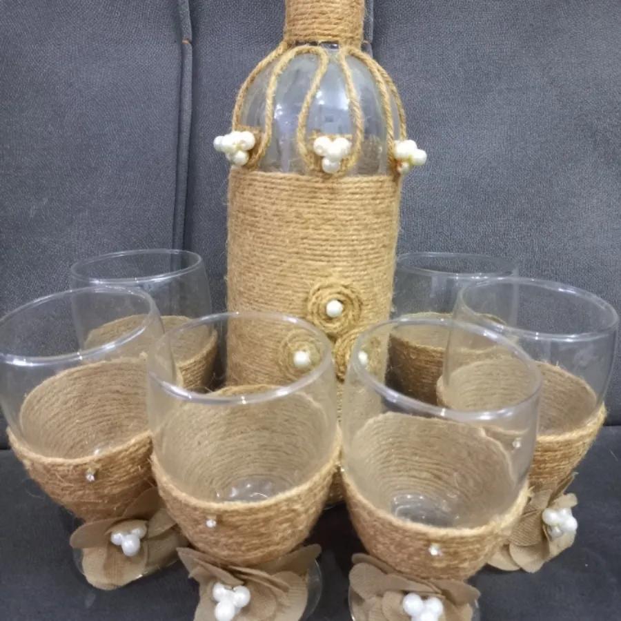 بطری و جام