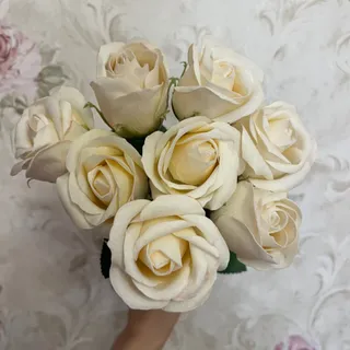 شاخه گل رز صابونی