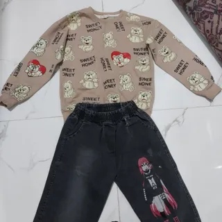 بلوز شلوارک دخترانه