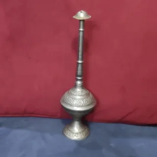 گلابپاش برنجی قدیمی قلمدا