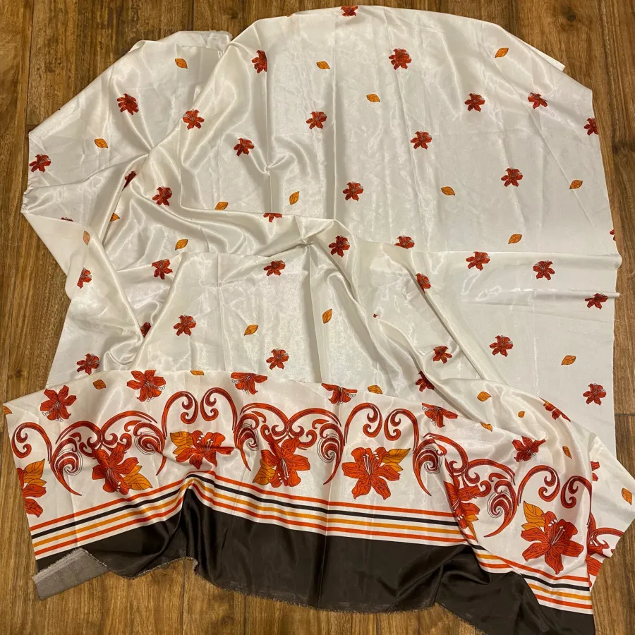 پارچه ساتن گلدار