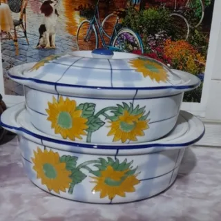 قابلمه گل پنبه قدیمی