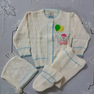 ست 3 تیکه بافت