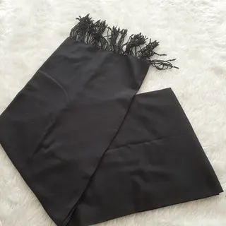 شال مشکی ساده