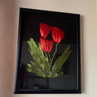تابلو روبان دوزی