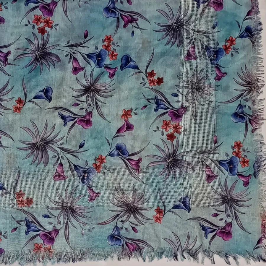 روسری نخی قواره دار