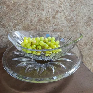 دو ظرف گریستال برند سلیکا