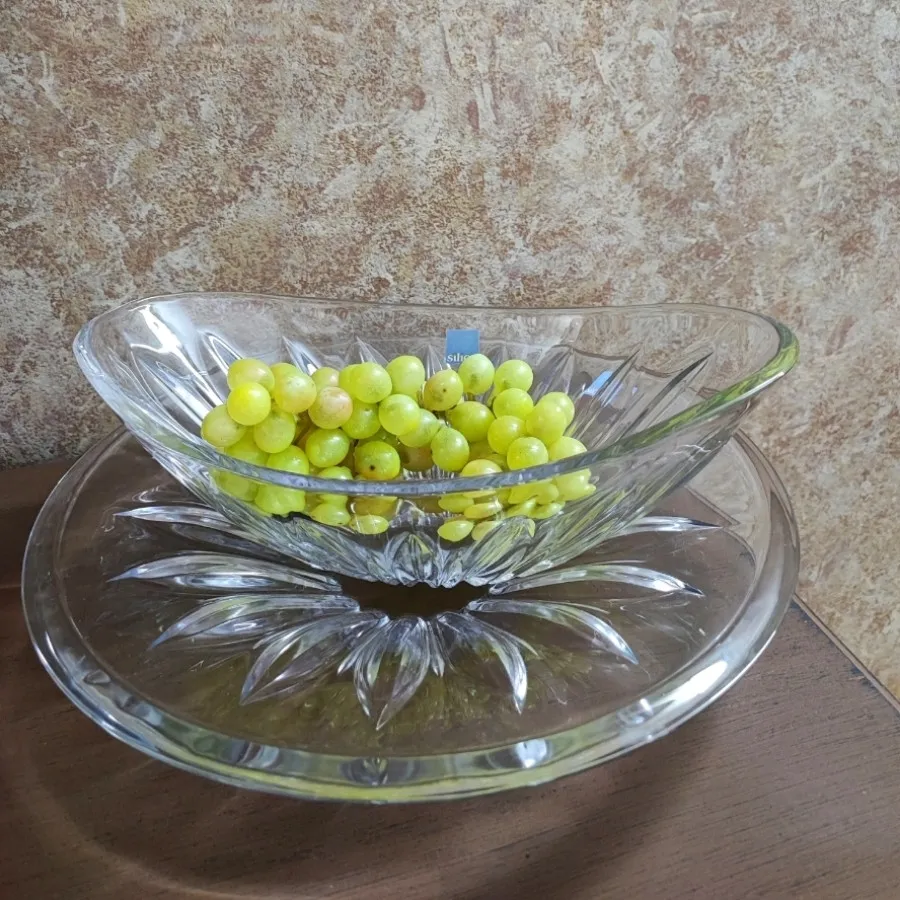 دو ظرف گریستال برند سلیکا