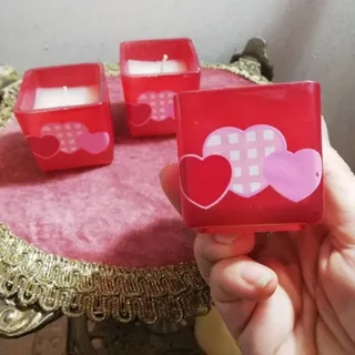 جا شمعی  بلوری