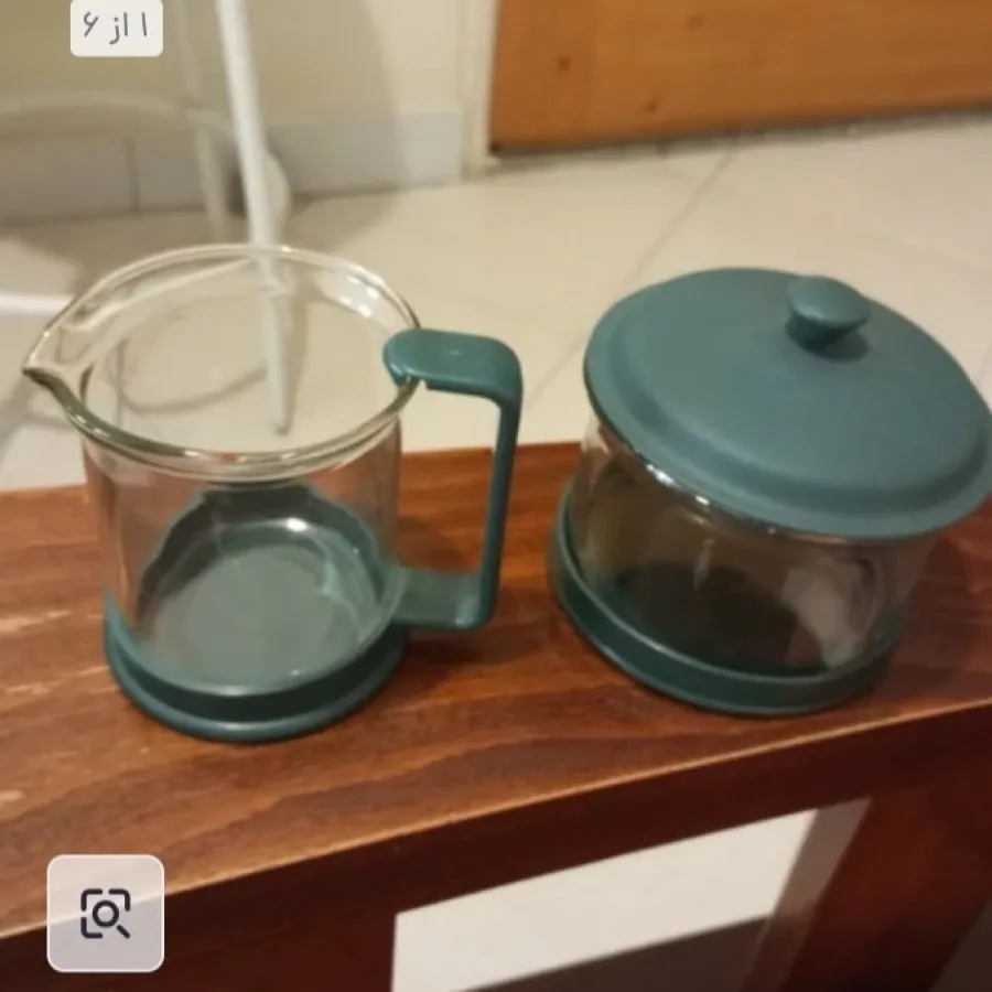 ست پیرکس شیر و شکر