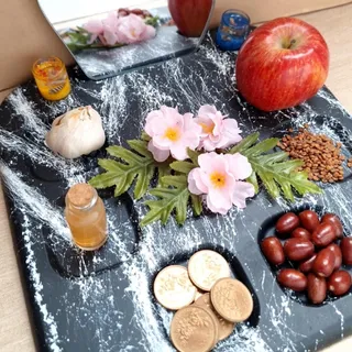 هفت سین سنگی طرح مرمر