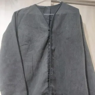 مانتو پاییزه دکمه مخفی