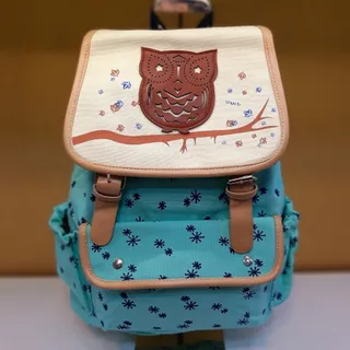 کوله پشتی جغد آبی آسمانی