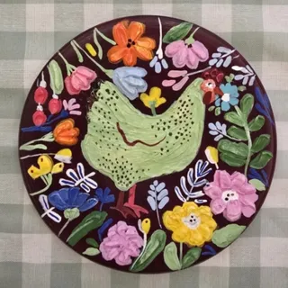 دیوارکوب مرغک برجسته