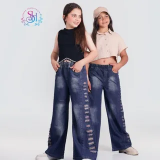 شلوار جین شافل بگ