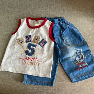 ست تاپ و شلوارک boys