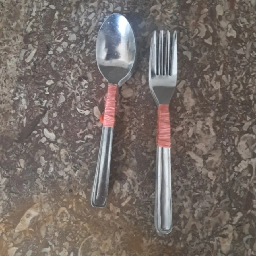 ست قاشق چنگال