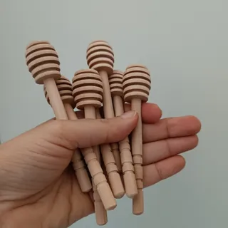 قاشق چوبی عسل کد 50