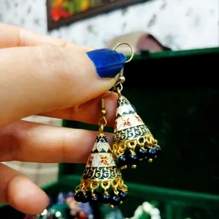 گوشواره هرمی
برنجی
هندی