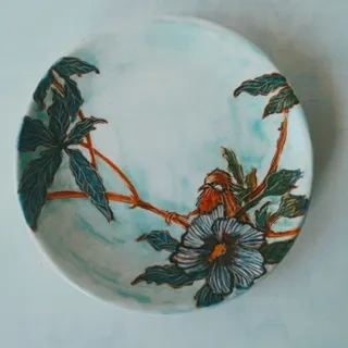 بشقاب سرامیکی /دیوارکوب