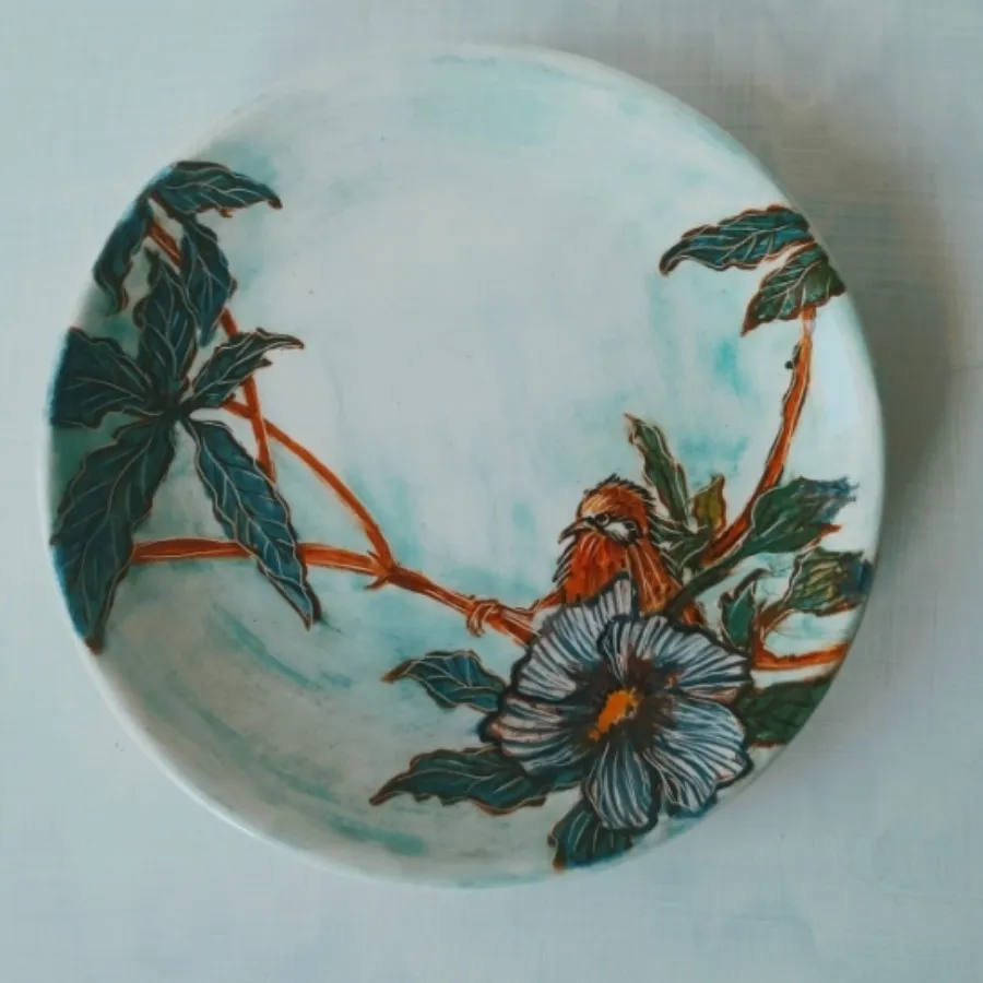 بشقاب سرامیکی /دیوارکوب