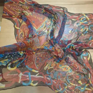 روسری قواره بلند حریر