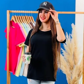 تیشرت بیسیک مشکی و سفید