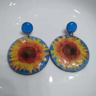 گوشواره میخی رزینی