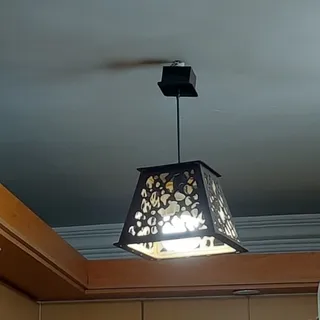 لوستر آشپزخانه چوبی