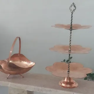 شیرینی خوری میوه خوری مس