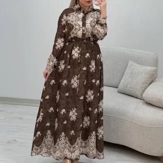 پیراهن ساحلی بلند