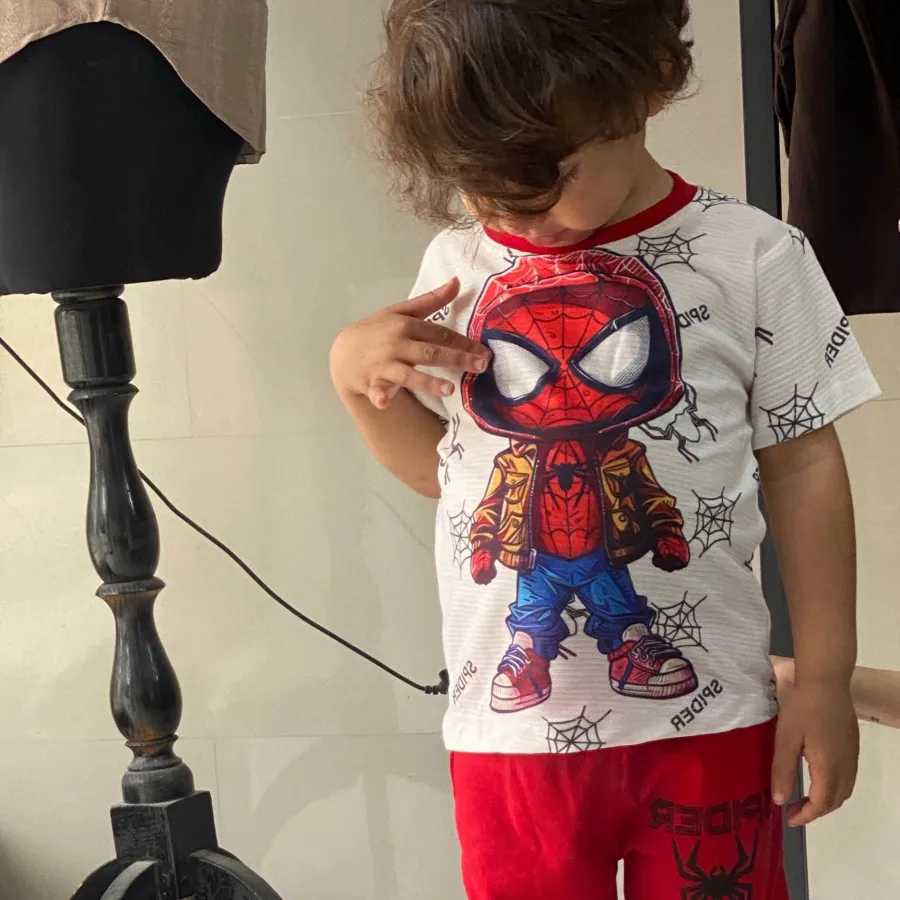 تیشرت شلوارک پسرانه