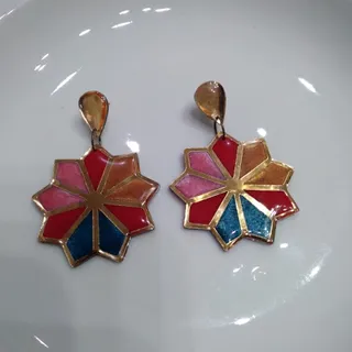 گوشواره میخی رزینی