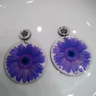 گوشواره میخی رزینی