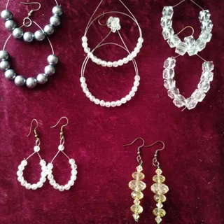 گوشواره های دست‌ساز