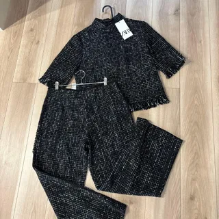 ست شانل مشکی Zara