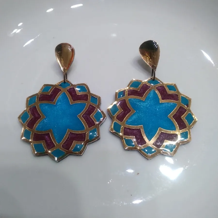 گوشواره میخی رزینی