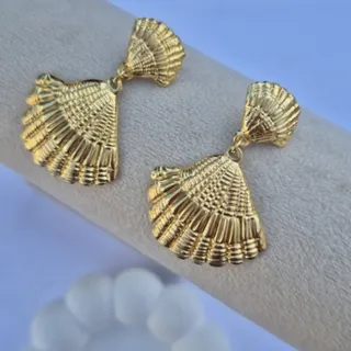 گوشواره استیل صدف