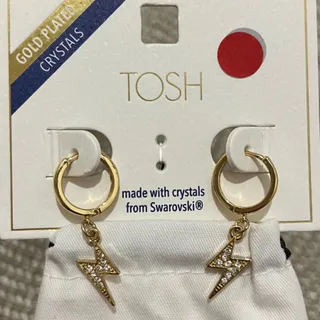 گوشواره روکش طلا tosh