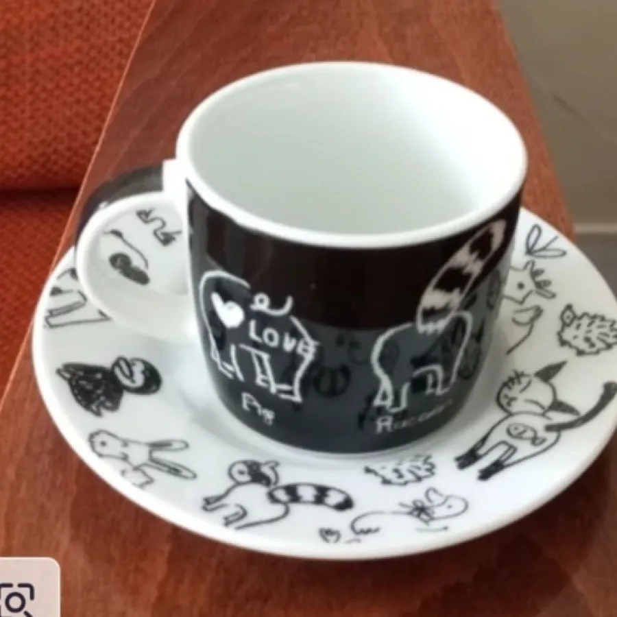 فنجان و نعلبکی حیوانات