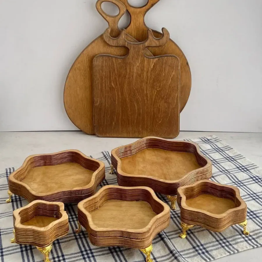 سرویس چوبی