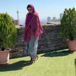 شال مجلسی زنانه