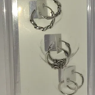 پک گوشواره نقره 925